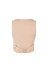 Camel V-Neck Vest